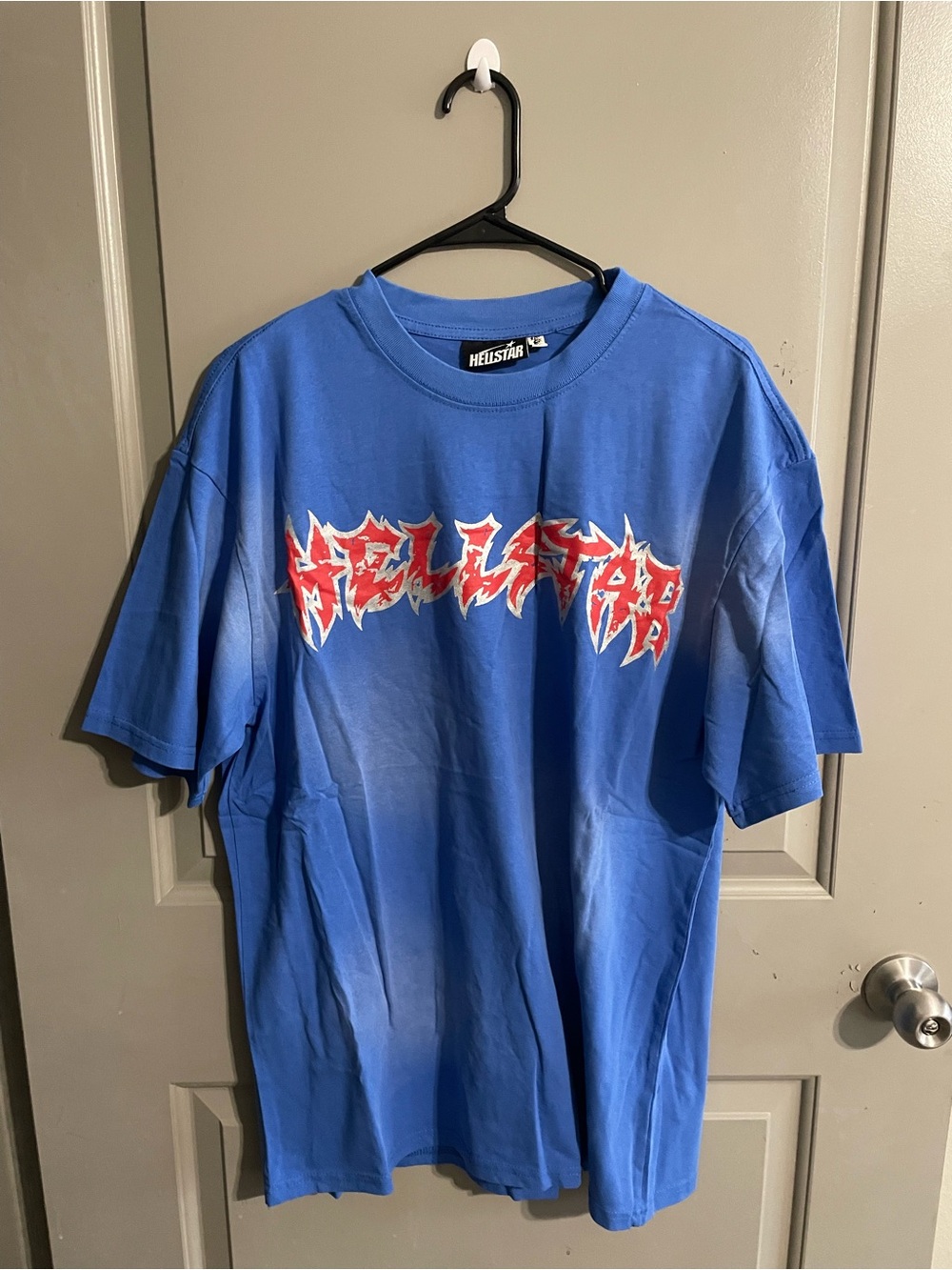 Blue Graphic Short Sleeve Tee